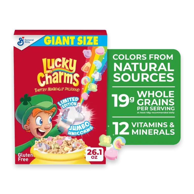 General Mills Lucky Charms with Marshmallows Giant Size Cereal