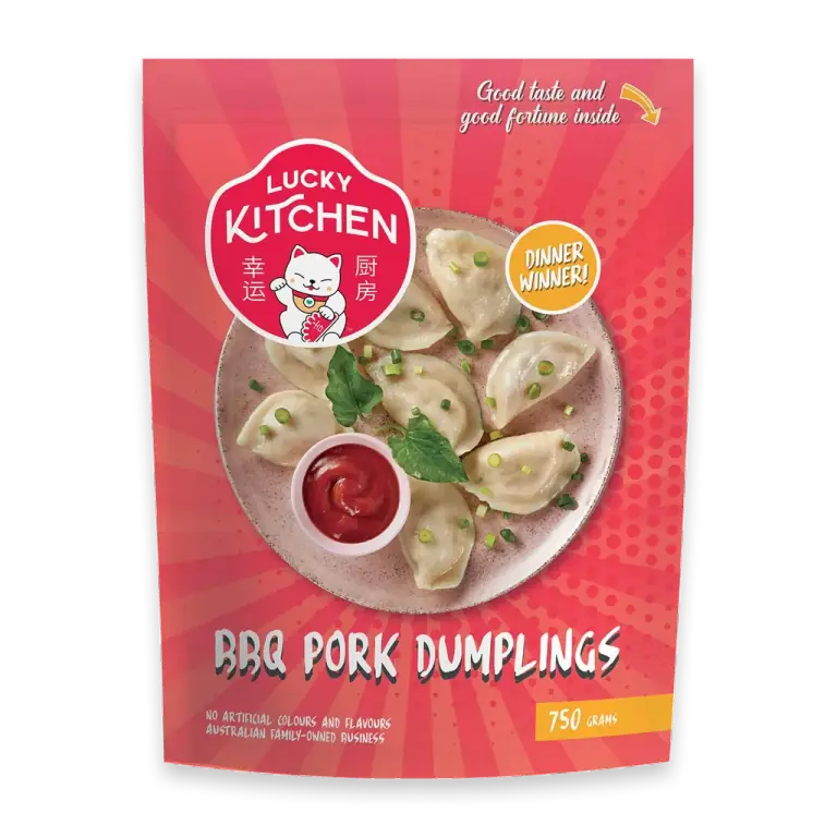 BBQ Pork Dumplings