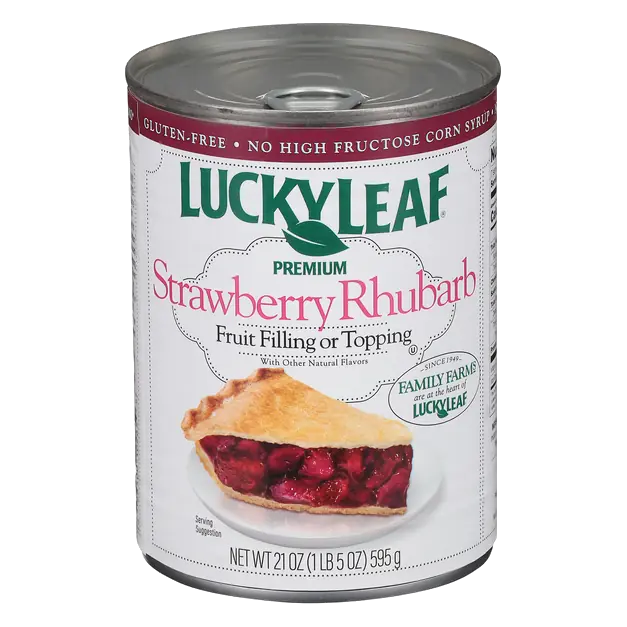Premium Strawberry Rhubarb Pie Filling or Topping