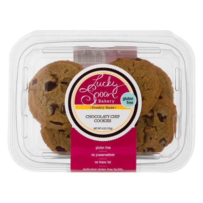 Lucky Spoon Gluten Free Chocolatey Chip Cookies