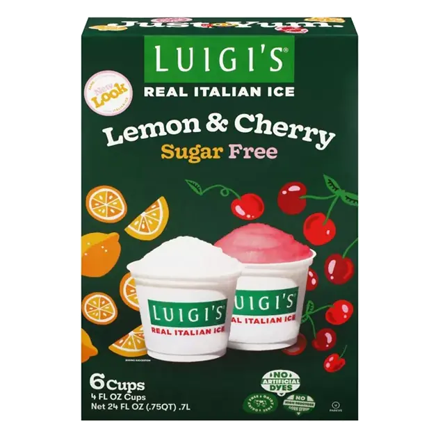 Sugar Free Lemon & Cherry Italian Ice