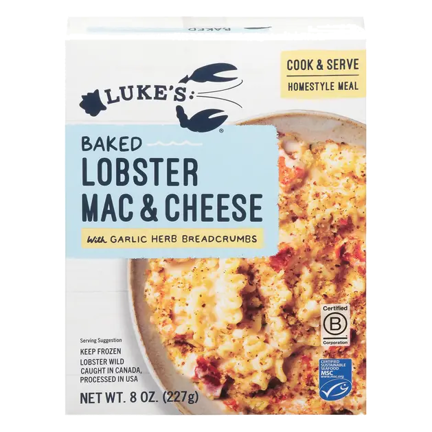 Lukes Baked Lobster Mac & Cheese