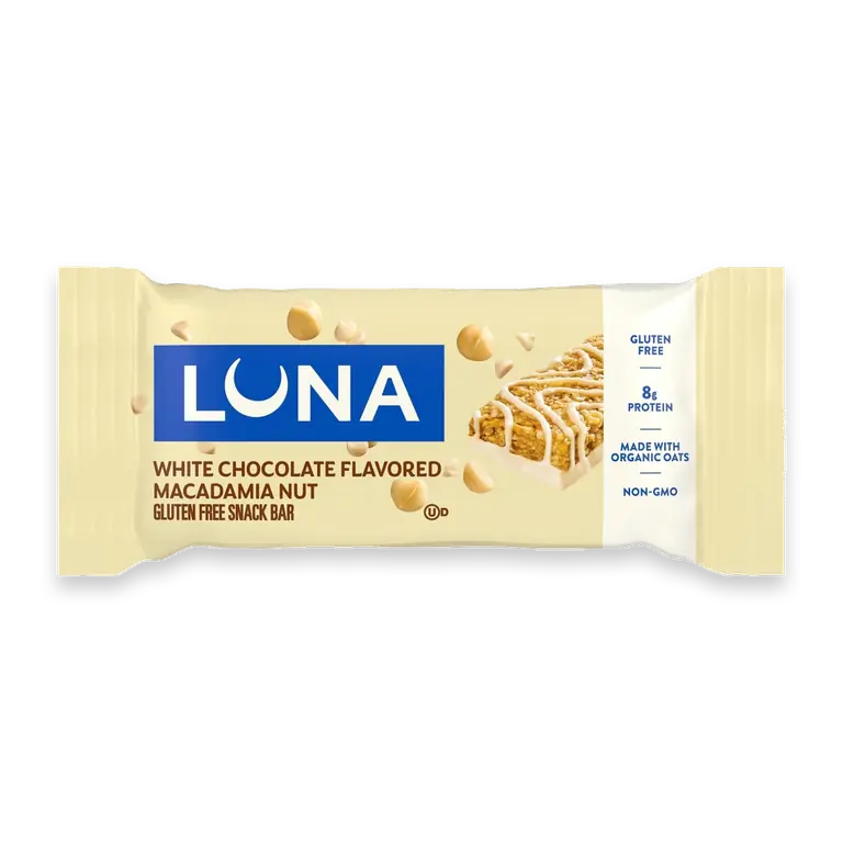 White Chocolate Macadamia Gluten Free Snack Bar
