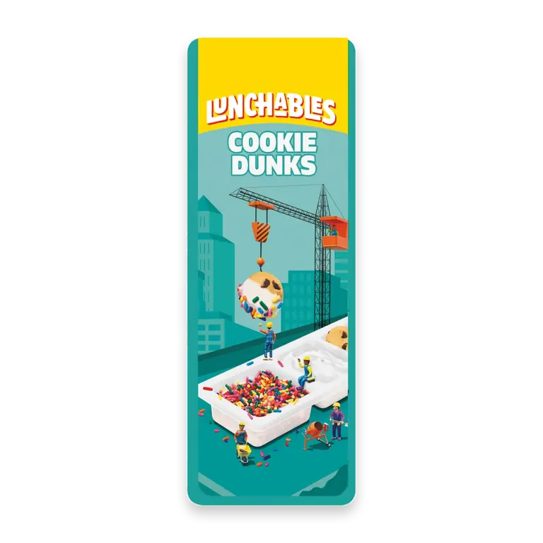 Cookie Dunks with Mini Chocolate Chip Cookies, Marshmallow Creme and Sprinkles Tray