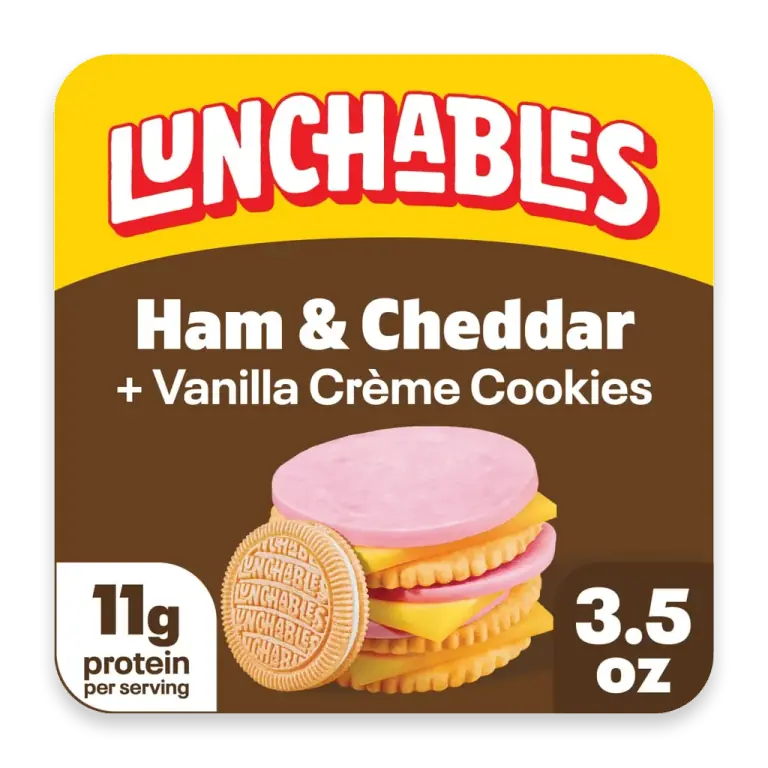 Ham & Cheddar Cracker Stackers