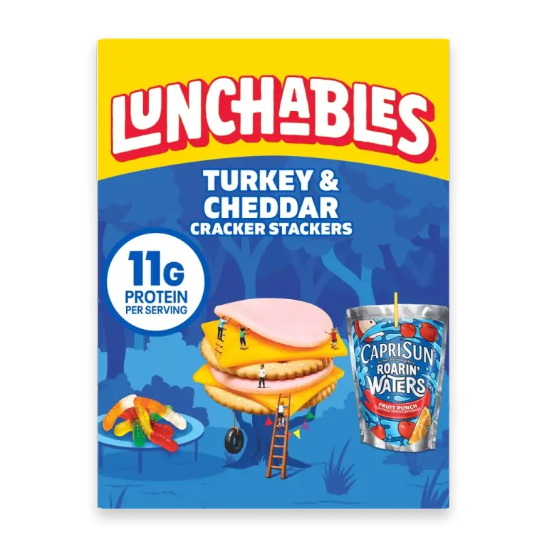 Turkey & Cheddar Cracker Stackers