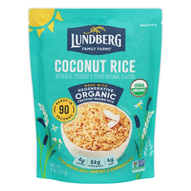 Coconut Organic Whole Grain Rice Pilaf