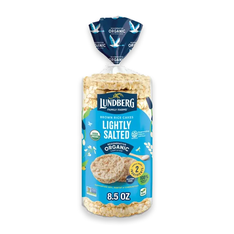 Organic Lightly Salted Brown Rice Cakes