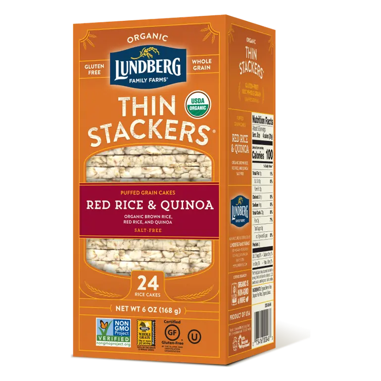 Rice Cakes, Red Rice & Quinoa