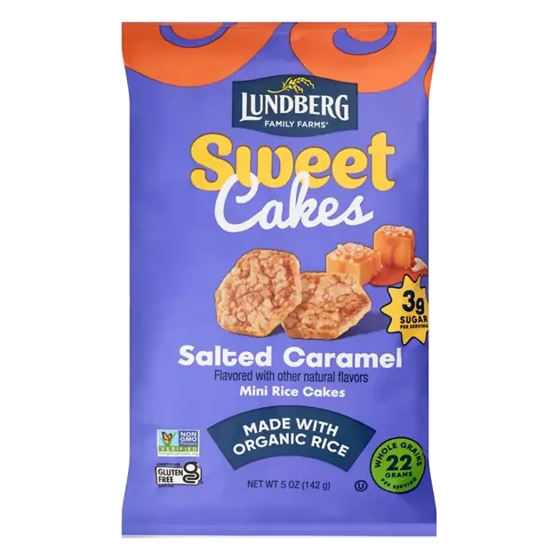 Salted Caramel Mini Rice Cakes