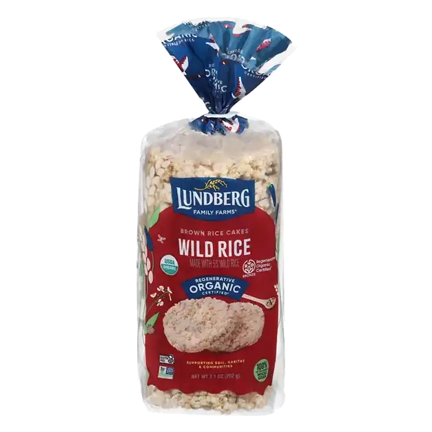 Wild Rice Brown Rice Cakes