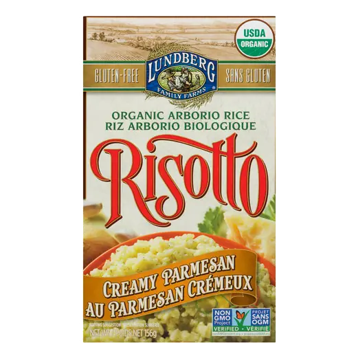 Organic Creamy Parmesan Risotto 156 g