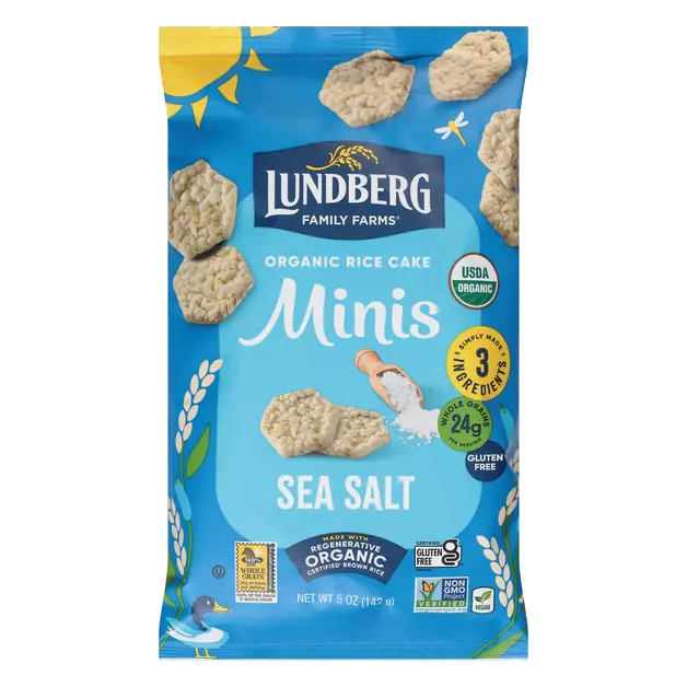 Organic Minis Sea Salt Rice Cakes