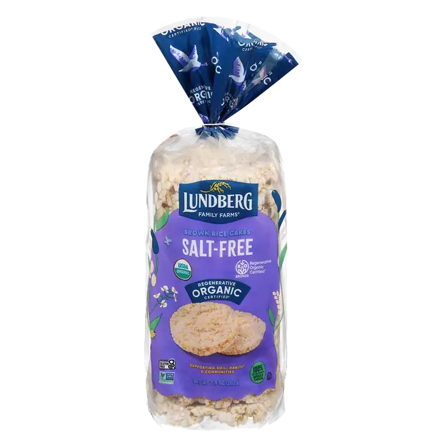 Rice Cakes Brown Rice Salt Free Vegan Organic