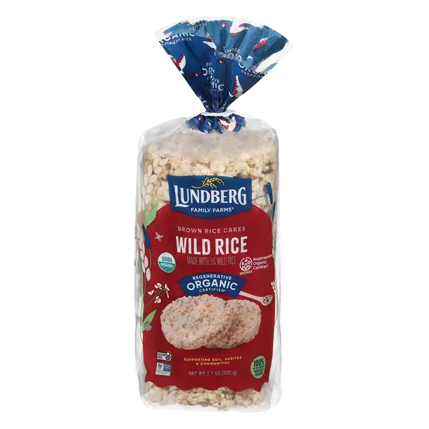 Rice Cakes Wild Rice Lightly Salted Organic