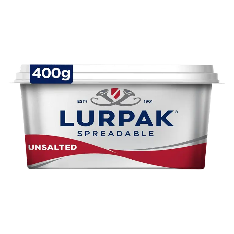 Unsalted Spreadable Blend of Butter & Rapeseed Oil 400g