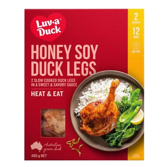 Honey Soy Flavoured Duck Legs