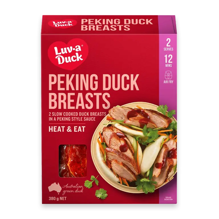 Peking Duck Breasts Slow Cooked