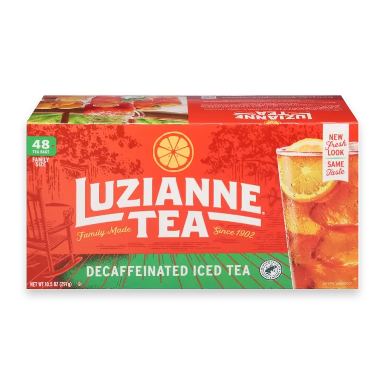 Iced Tea Bags Decaffeinated Tea Family Size Bags