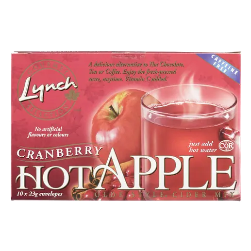 Hot Apple Cider Mix Cranberry 230 g