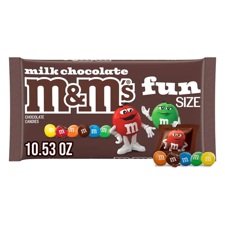 M&M's Fun Size Milk Chocolate Candy, 10.53oz