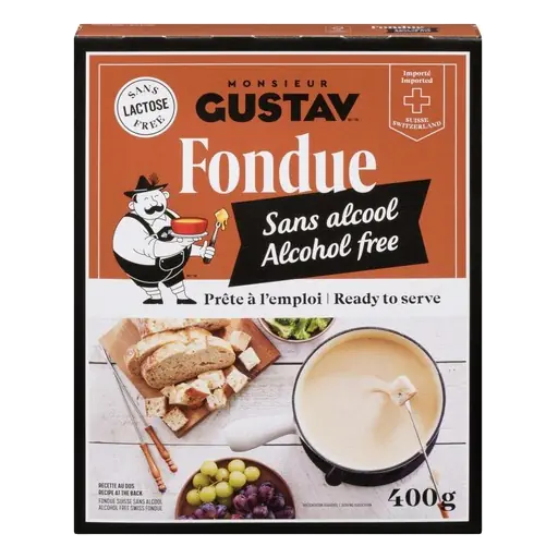 Monsieur Gustav Alcohol-Free Swiss Fondue 400 g