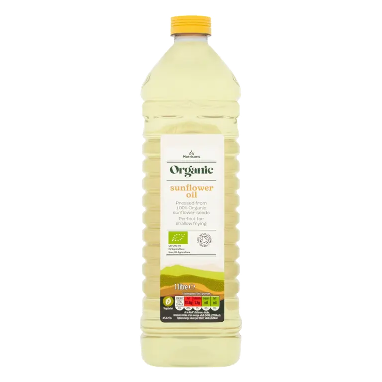 Morrisons Organic Sunflower Oil 1L
