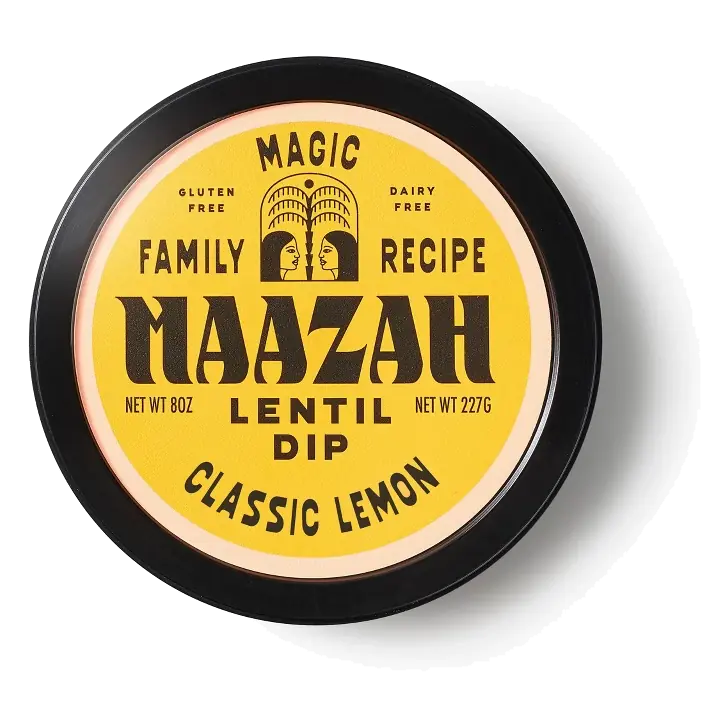 Maazah Classic Lemon Lentil Dip, 8oz