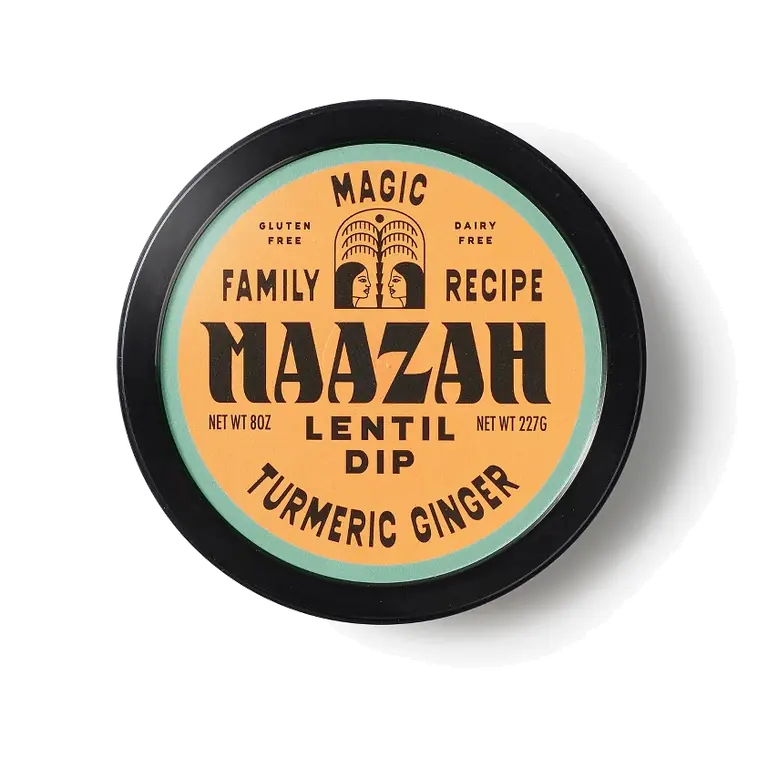 Maazah Turmeric Ginger Lentil Dip, 8oz