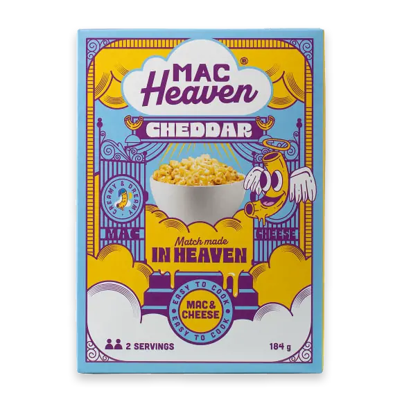 Cheddar Mac & Cheese 2 Portioner