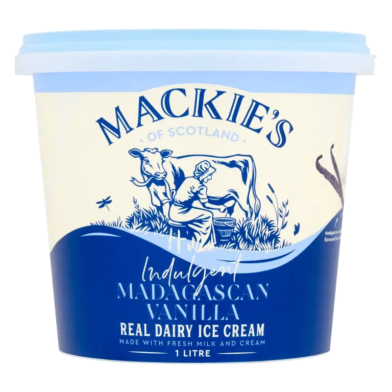 Indulgent Madagascan Vanilla Ice Cream