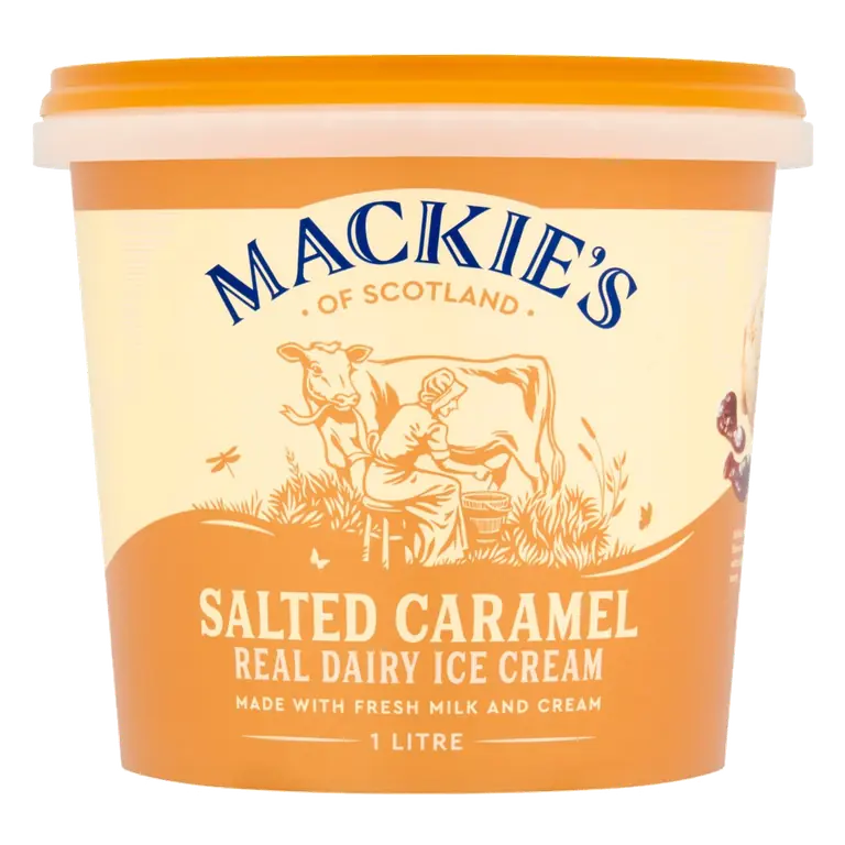 Indulgent Salted Caramel Ice Cream