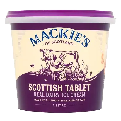 Mackie's Scottish Tablet Ice Cream