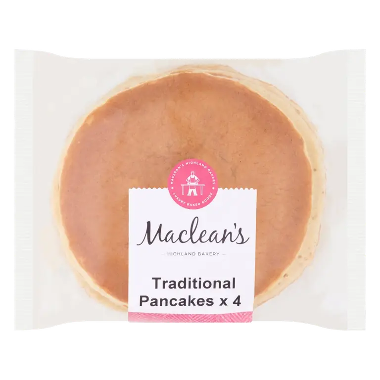 Highland Bakery 4 Traditional Pancakes 240g
