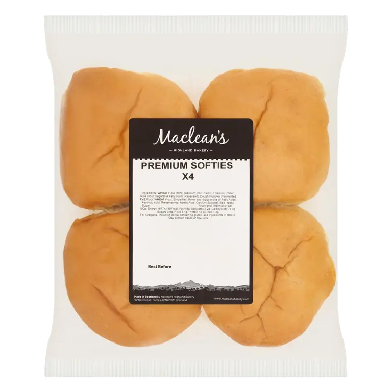 Premium Softies 4 Pack