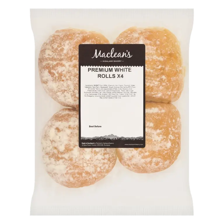 Premium White Rolls 4 Pack