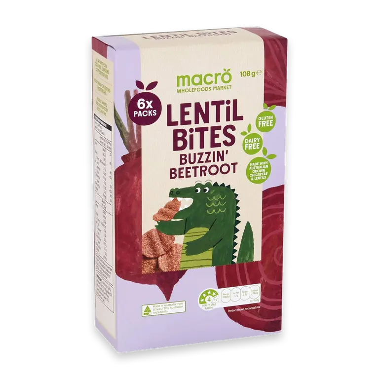 Lentil Bites Beetroot