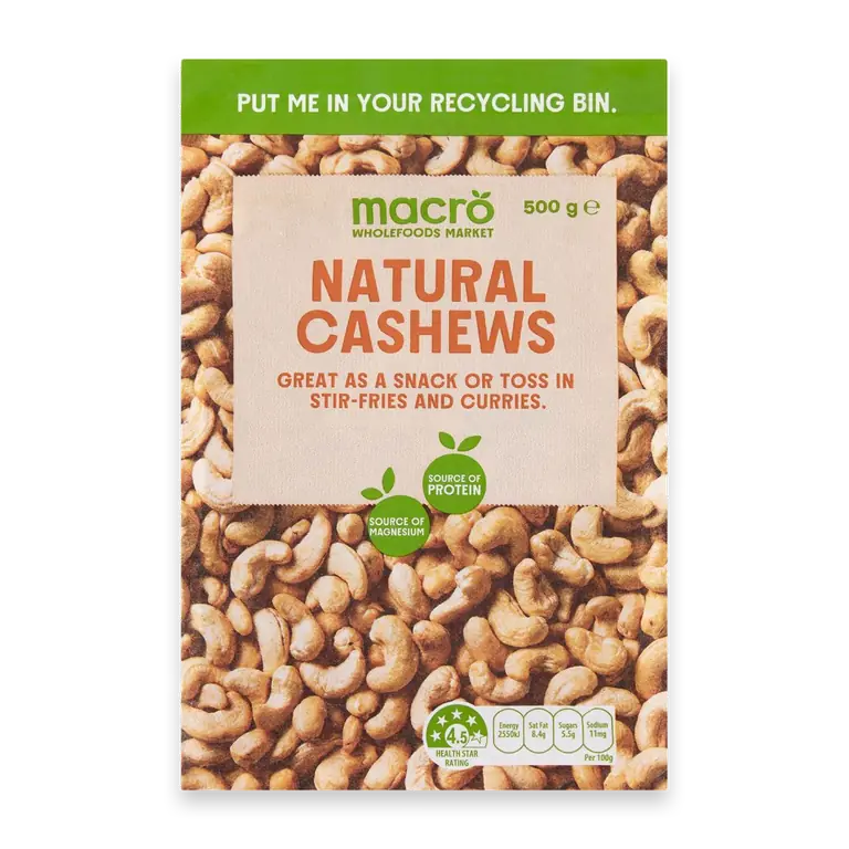 Natural Cashew Kernels