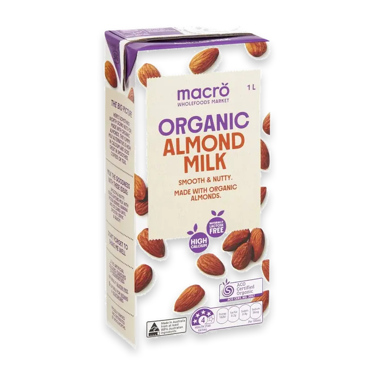 Organic Almond Long Life Milk UHT