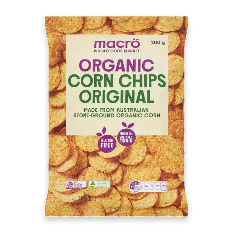Organic Corn Chips Natural