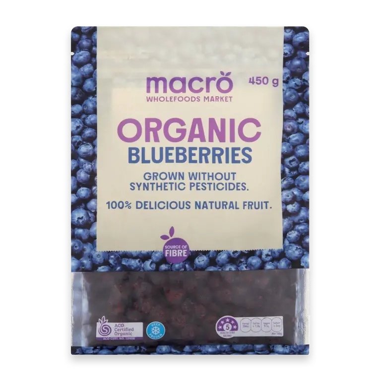Organic Frozen Blueberries