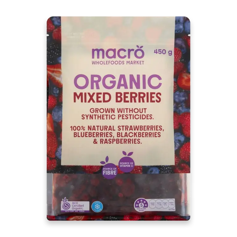 Organic Frozen Mixed Berries