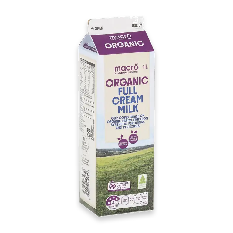 Organic Full Cream Milk