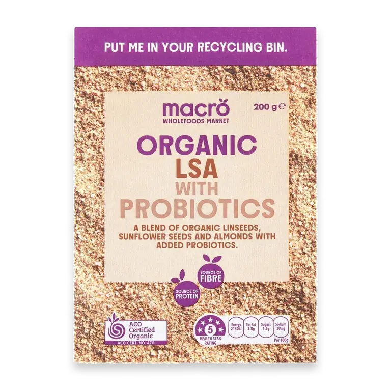 Organic LSA with Probiotics