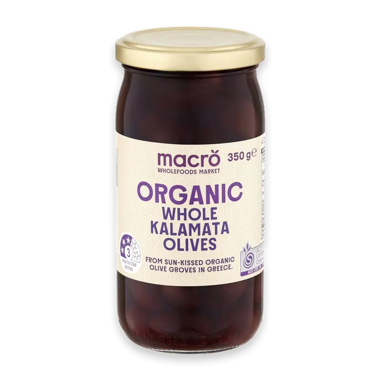Organic Olives Whole Greek Kalamata