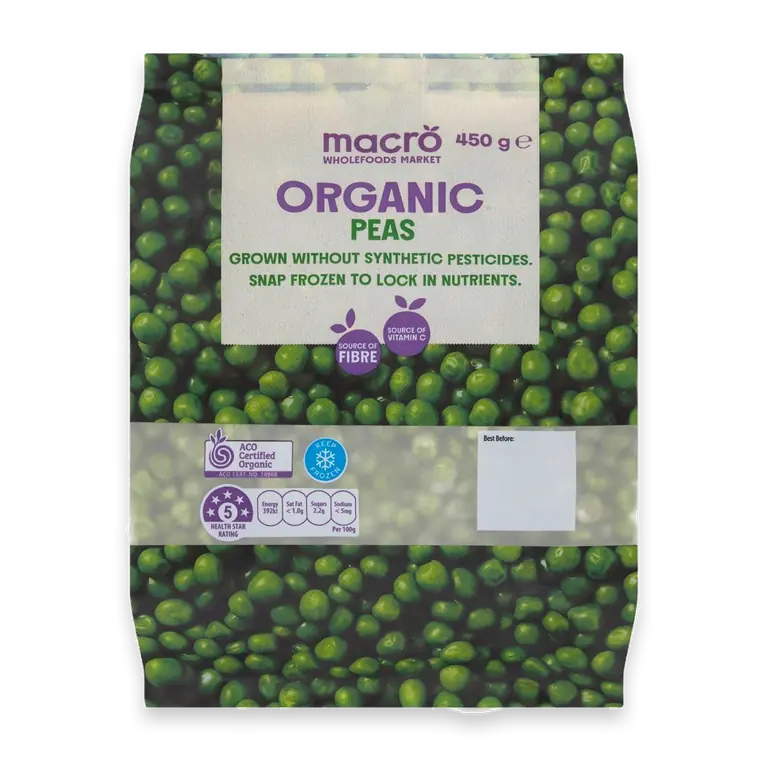 Organic Peas