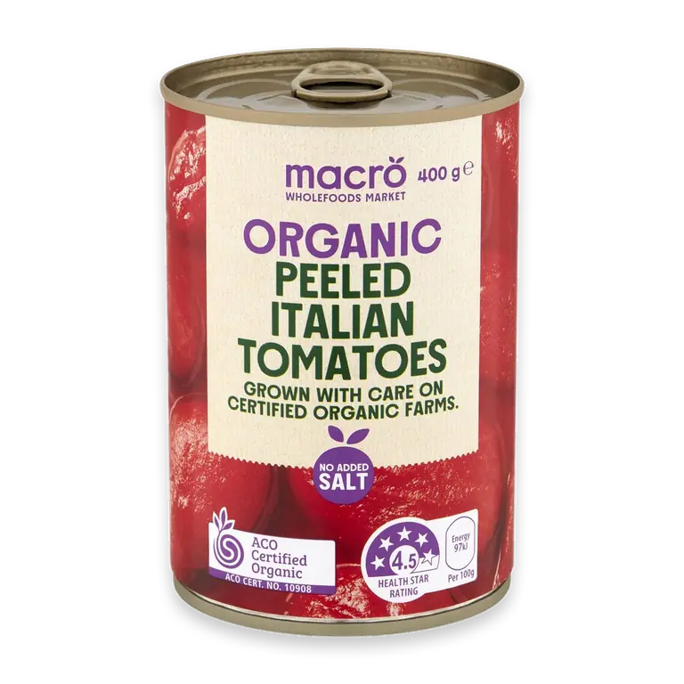 Organic Peeled Italian Tomatoes