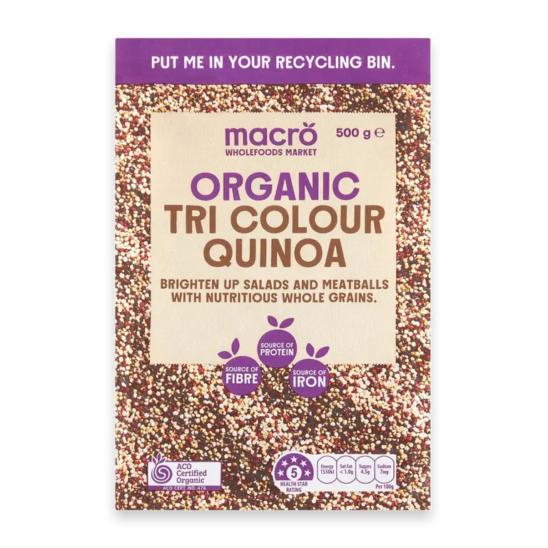 Organic Quinoa Tri Colour