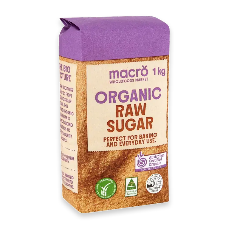 Organic Raw Sugar Organic