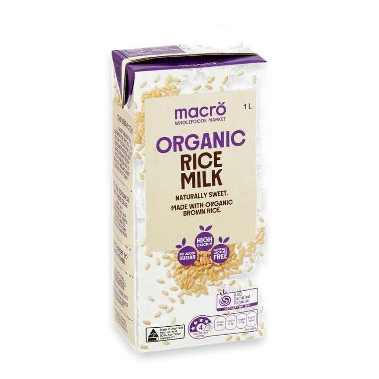 Organic Rice Long Life Milk UHT
